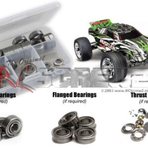 tra117b - Traxxas Rustler 2wd USB-C (#37054-8) Compatible Metal Shielded Bearing Kit