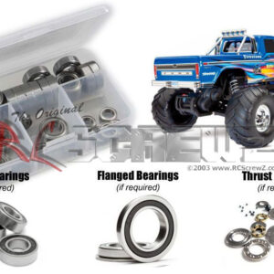 tra119r - Traxxas Bigfoot No.1 USB-C (#36034-8) Compatible Rubber Shielded Bearing Kit