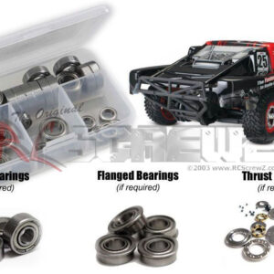 tra121b - Traxxas Slash VXL 2wd Desert Run (#58076-74) Compatible Metal Shielded Bearing Kit
