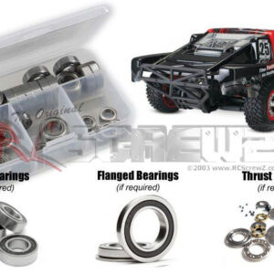 tra121r - Traxxas Slash VXL 2wd Desert Run (#58076-74) Compatible Rubber Shielded Bearing Kit