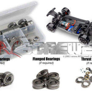 tra126b - Traxxas 4-Tec Drift 1/10th (#105237-4) Compatible Metal Shielded Bearing Kit