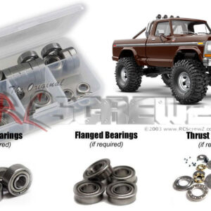 tra127b - Traxxas TRX4m F-150 Ranger XLT (#97044-1) Compatible Metal Shielded Bearing Kit