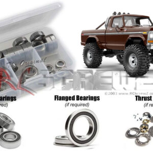 tra127r - Traxxas TRX4m F-150 Ranger XLT (#97044-1) Compatible Rubber Shielded Bearing Kit