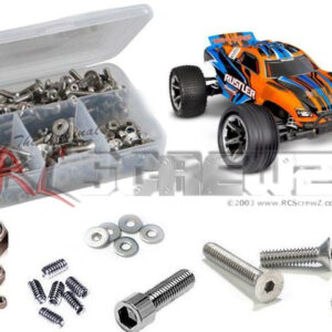 tra130 - Traxxas Rustler XL5 2wd 1/10th (#37254-8) Compatible Stainless Screw Kit