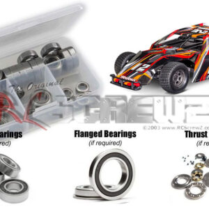 tra134r - Traxxas Slash Modified Oval 1/10th (#104354-74) Compatible Rubber Shielded Bearing Kit