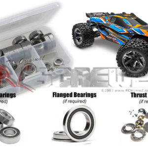 tra135r - Traxxas Rustler 4x4 VXL 1/10th  (#67376-4) Compatible Rubber Shielded Bearing Kit