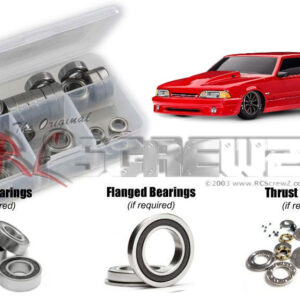 tra136r - Traxxas Drag Slash 1/10th (#94346-74) Compatible Rubber Shielded Bearing Kit