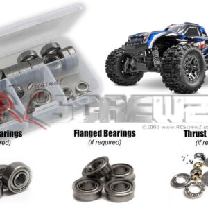 tra137b - Traxxas Stampede 4x4 VXL 1/10th  (#90376-4) Compatible Metal Shielded Bearing Kit