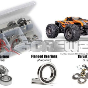 tra138r - Traxxas Mini Maxx 2s 1/10th (#107154-1) Compatible Rubber Shielded Bearing Kit