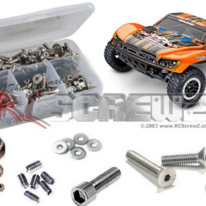 tra143 - Traxxas Slash 2wd BL-2s 1/10th  (#58334-4) Compatible Stainless Screw Kit