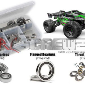 tra145r - Traxxas XRT Ultimate 4wd (#78097-4) Compatible Rubber Shielded Bearing Kit