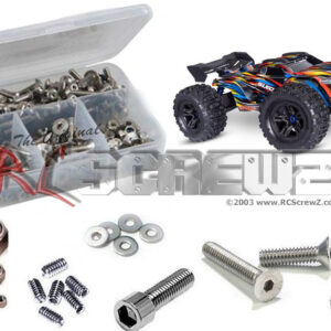 tra147 - Traxxas Sledge VXL 6s Belted (#95076-4) Compatible Stainless Steel Screw Kit