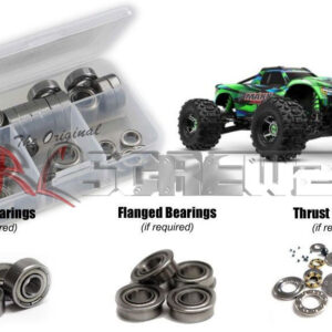 tra153b -  Traxxas Maxx Ultimate (#89087-4) Compatible Metal Shielded Bearing Kit