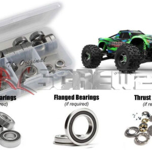 tra153r -  Traxxas Maxx Ultimate (#89087-4) Compatible Rubber Shielded Bearing Kit