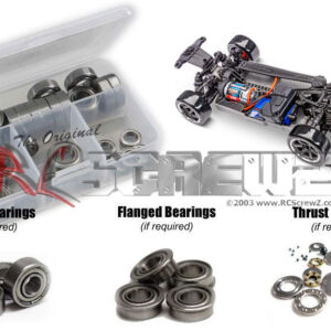 tra157b -  Traxxas 4-Tec Nissan 240SX Drift 1/10th (#105247-4) Compatible Metal Shielded Bearing Kit