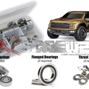 tra158r -  Traxxas Raptor Ultimate 1/10th (#101177-4) Compatible Rubber Shielded Bearing Kit