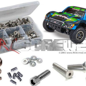 tra159 - Traxxas Slash VXL Ultimate 1/10th (#68277-4) Compatible Stainless Steel Screw Kit - Image 1
