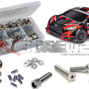 tra162 - Traxxas Fiesta ST Rally BL-2S 1/10th AWD 4WD (#74154-4) Compatible Stainless Steel Screw Kit
