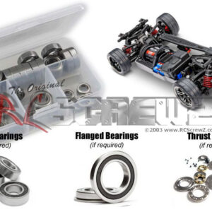 tra163r - Traxxas 4-Tec 2.0 BL-2S 1/10 AWD (#83124-4) Compatible Rubber Shielded Bearing Kit