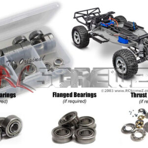 tra164b - Traxxas Slash 2WD BL-2S 1/10th (#58314-4) Compatible Metal Shielded Bearing Kit