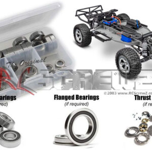 tra164r - Traxxas Slash 2WD BL-2S 1/10th (#58314-4) Compatible Rubber Shielded Bearing Kit