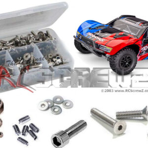 tra165 - Traxxas Slash 4x4 Brushless 1/10th (#68454-4) Compatible Stainless Steel Screw Kit