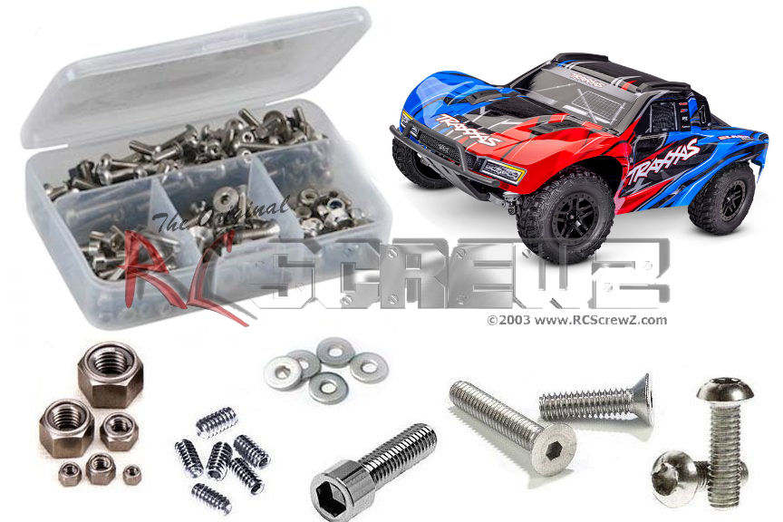 tra165 - Traxxas Slash 4x4 Brushless 1/10th (#68454-4) Compatible