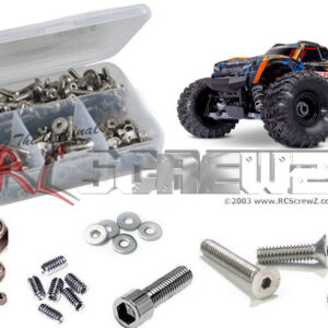 tra166 - Traxxas Stampede 4x4 Brushless 1/10th (#67454-4) Compatible Stainless Steel Screw Kit
