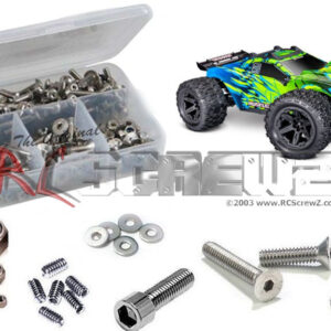 tra167 - Traxxas Rustler 4x4 Brushless 1/10th (#67464-4) Compatible Stainless Steel Screw Kit