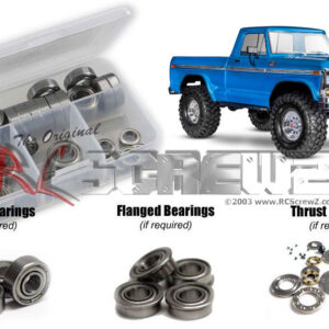 tra171b -  Traxxas TRX-4 Ford F-150 (#92144-4) Compatible Metal Shielded Bearing Kit