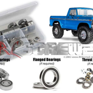 tra171r -  Traxxas TRX-4 Ford F-150 (#92144-4) Compatible Rubber Shielded Bearing Kit