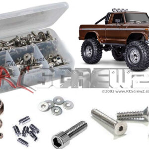 tra174 - Traxxas TRX-4 Ford F-150 High Trail (#92046-4) Compatible Stainless Steel Screw Kit