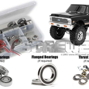 tra177r -  Traxxas TRX-4 Chevrolet Blazer High Trail (#92086-4) Compatible Rubber Shielded Bearing Kit