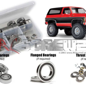 tra179r -  Traxxas 1979 Chevrolet Blazer (#82276-4) Compatible Rubber Shielded Bearing Kit