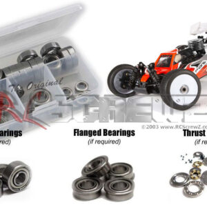 wrc001b - Metal Shielded Bearing Kit For The WRC SBX1 Nitro 1/8 4WD Buggy