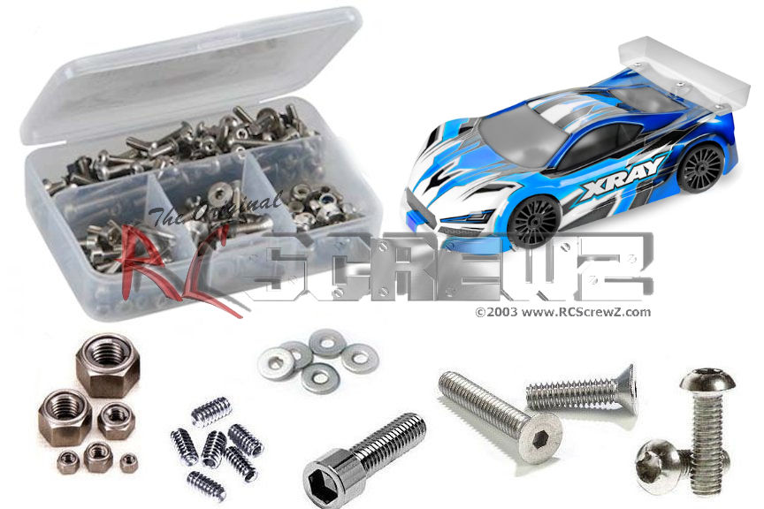 xra085 - Xray GTXE '22 (#350603) Stainless Steel Screw Kit