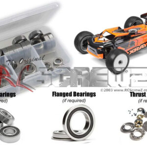 xra167r - Team XRAY XT8 Nitro 2024 Truggy 1/8th (#350206) Compatible Rubber Shielded Bearing Kit