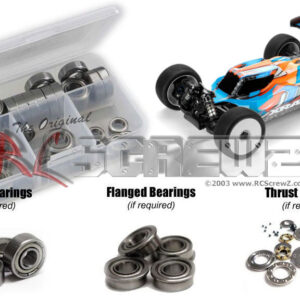 xra173b - Team XRAY XB8E 2025 1/8 4wd (#350162) Compatible Metal Shielded Bearing Kit