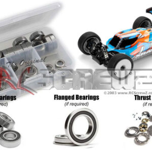 xra173r - Team XRAY XB8E 2025 1/8 4wd (#350162) Compatible Rubber Shielded Bearing Kit