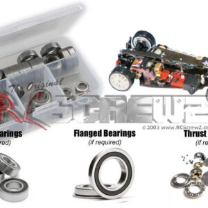 yok051r - Yokomo YR-4 II Onroad 1/10th Compatible Rubber Shielded Bearing Kit