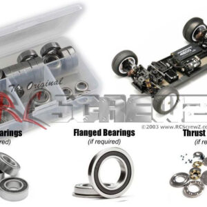 yok053r - Yokomo YZ-4SF/SF2 Onroad 1/10th Compatible Rubber Shielded Bearing Kit