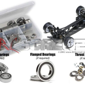 yok062r - Yokomo MD2.0 Drift 4wd Compatible Rubber Shielded Bearing Kit