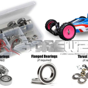yok069r - Yokomo Super Dog Fighter Works '91 (Re-Release) Compatible Rubber Shielded Bearing Kit